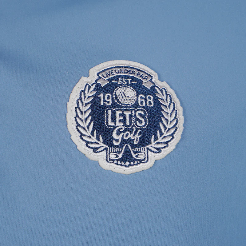 CUTTER & BUCK Tour Dry Men's Polo (Blue) - Image 4
