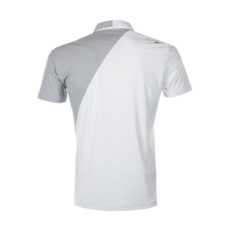 TAYLORMADE Asymmetric Men?s Polo (White) - Image 2