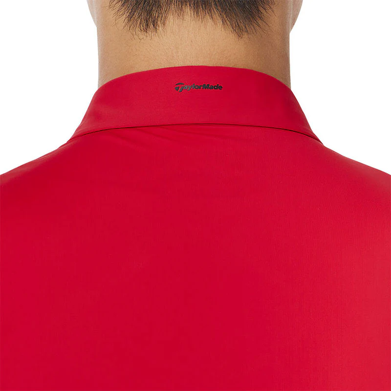 TAYLORMADE Tour Basic Men?s Polo (Red) - Image 4