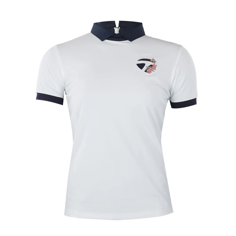 TAYLORMADE Flower Women?s Polo (White)