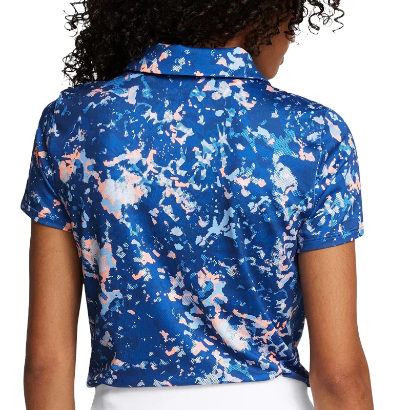 UNDER ARMOUR Playoff 3.0 Printed Women's Polo (Tech Blue) - Image 4