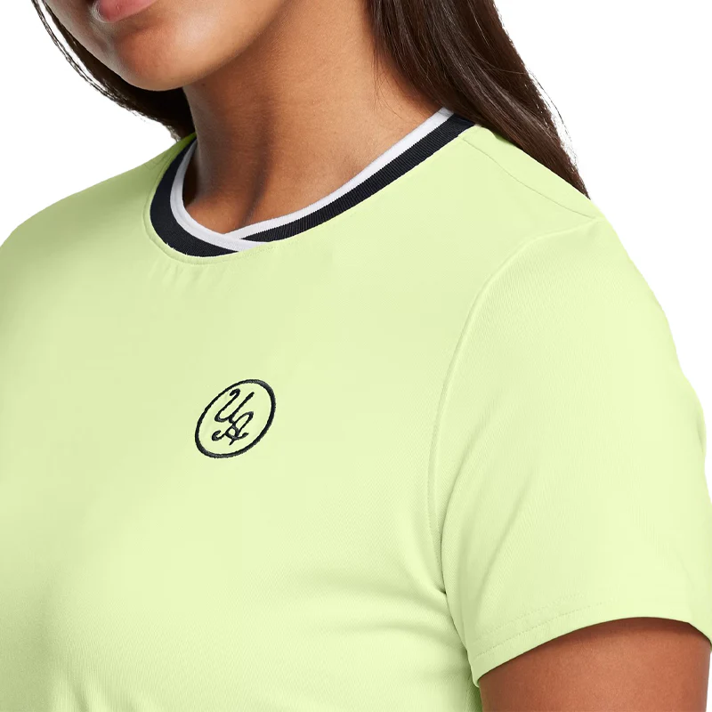 UNDER ARMOUR Drive Goin' Under Women's T-Shirt (Green) - Image 3