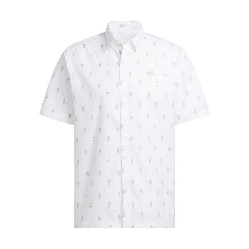 ADIDAS Go-To Resort Button Down Men?s Polo (White)