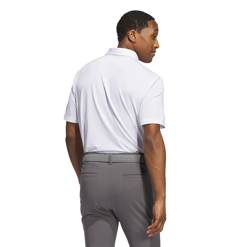 ADIDAS Ultimate365 Solid Men's Polo (White) - Image 2