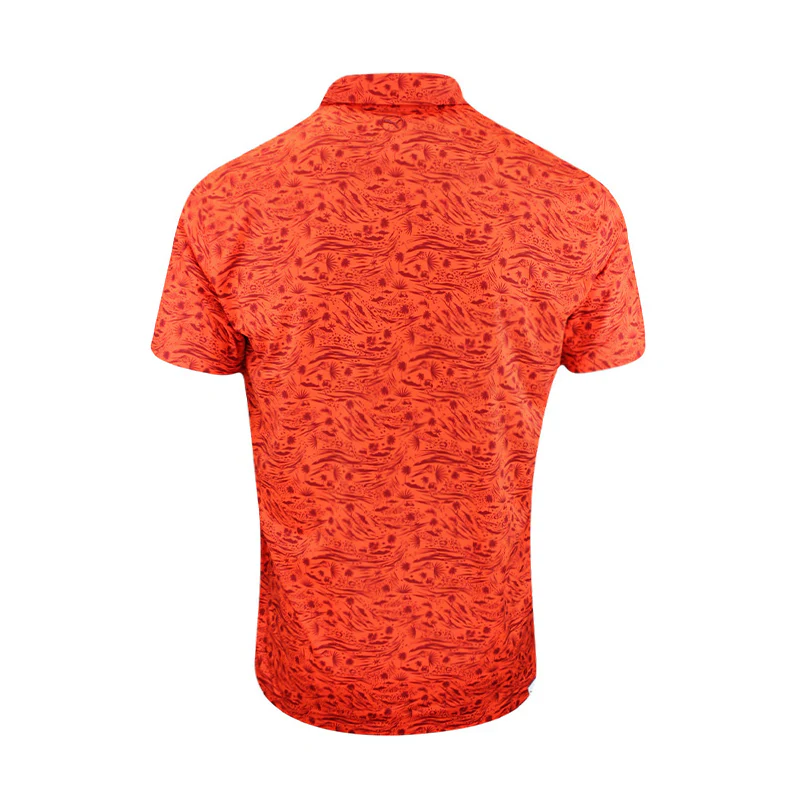 PUMA CLOUDSPUN Watering Hole Men's Polo (Redmazing) - Image 2