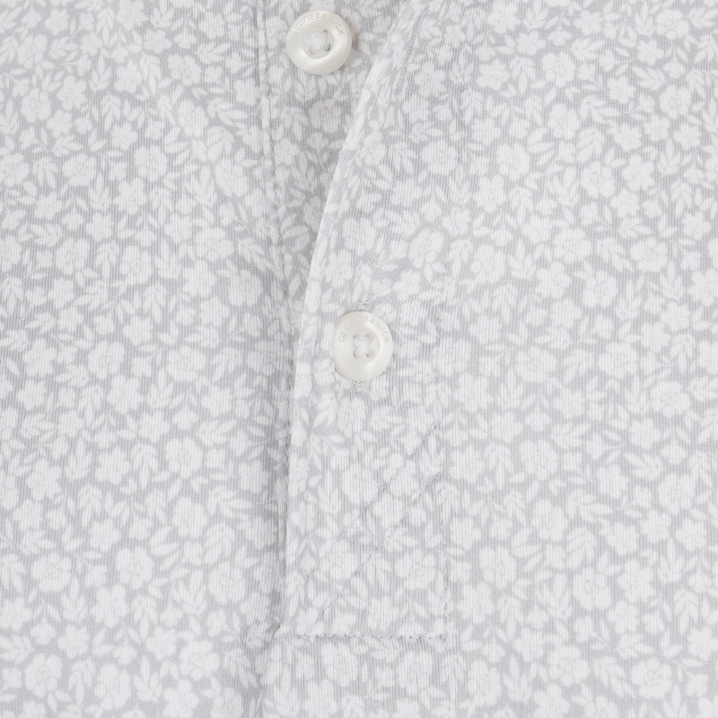 CUTTER & BUCK Pike Eco Flora Print Men's Polo (Polished) - Image 3