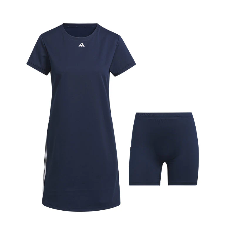 ADIDAS Ultimate365 TWISTKNIT Dress (Navy) - Image 5