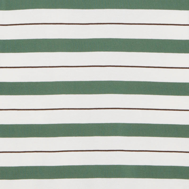 PUMA x QGC Sunday Stripe Men's Polo (White/Green) - Image 4