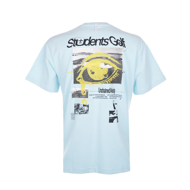 STUDENTSGOLF Unchained Melody Men's T-Shirt (Chambray) - Image 2