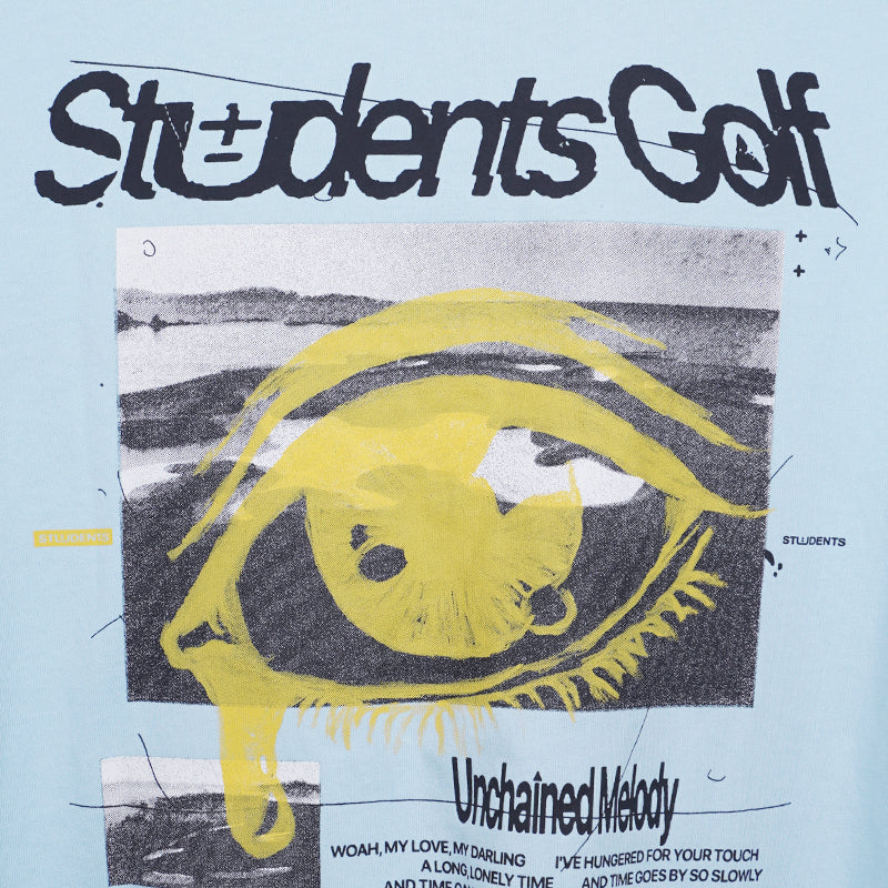 STUDENTSGOLF Unchained Melody Men's T-Shirt (Chambray) - Image 4