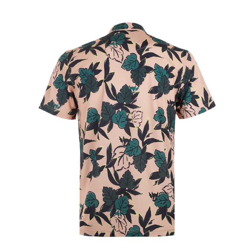 WAAC Athletic Forest Stretch Men's Polo (Orange) - Image 2