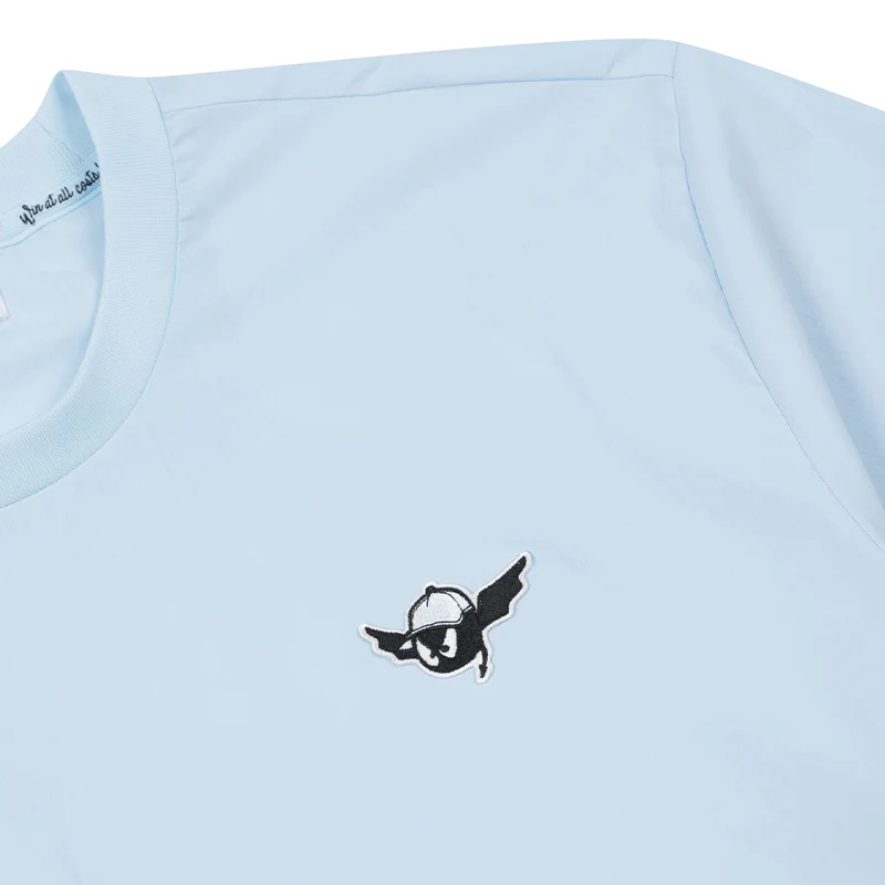 WAAC Woven String PGA Men's T-Shirt (Light Blue) - Image 3