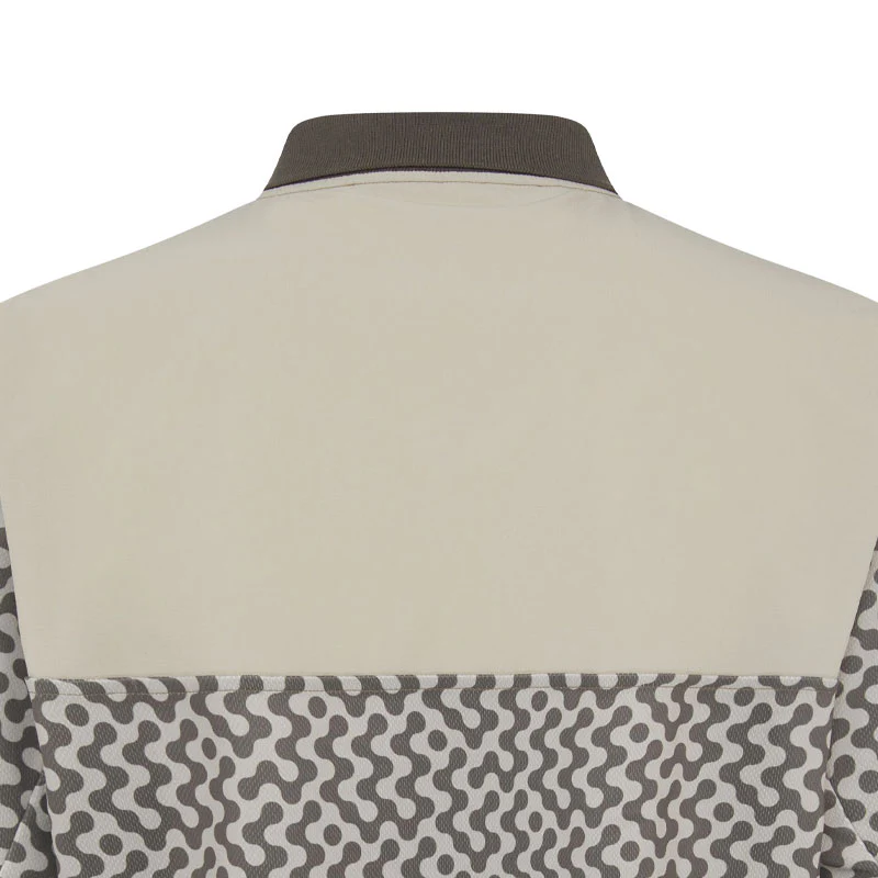 MANORS Eighteenth Ranger Men's Polo (Taupe) - Image 4
