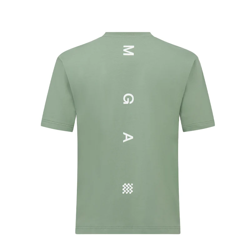 MANORS MGA Men's T-Shirt (Green) - Image 2