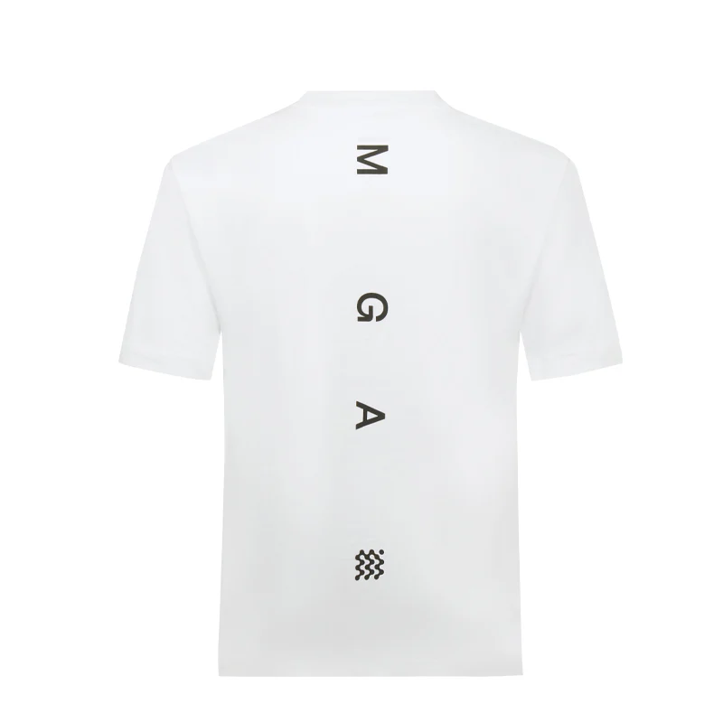 MANORS MGA Men's T-Shirt (White) - Image 2