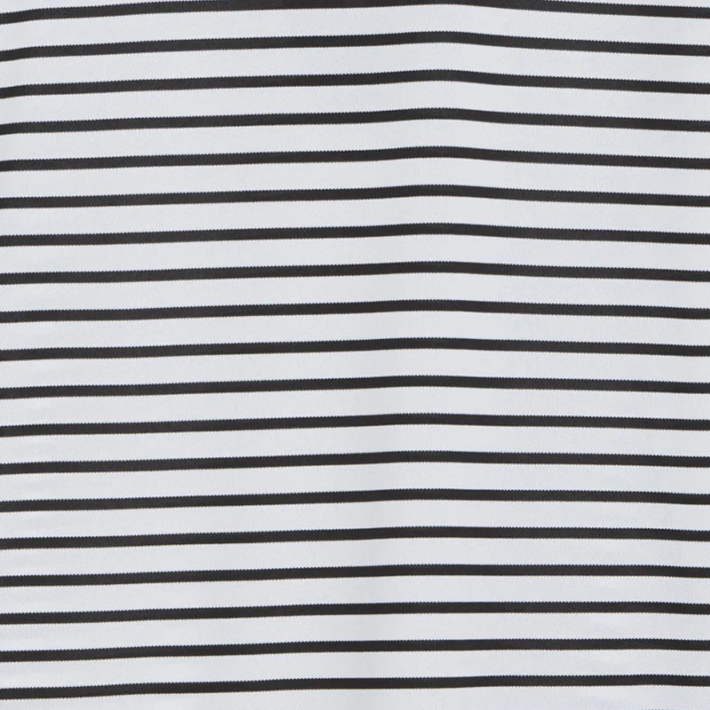 PUMA Everyday Stripe Pique Women?s Polo (White/Black) - Image 4