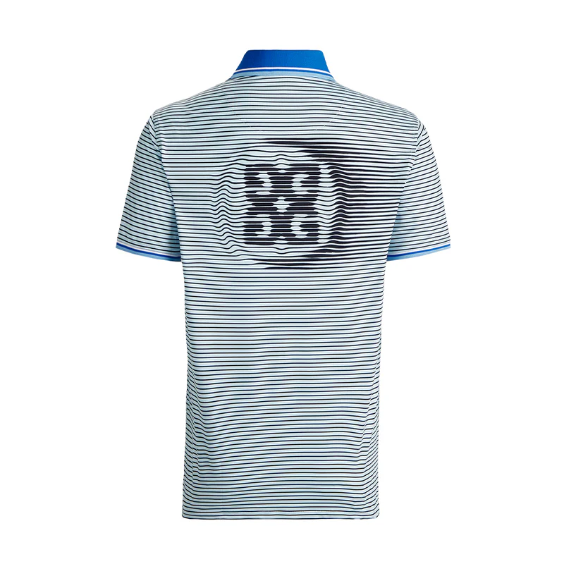 GFORE Circle G's Glitch Tech Jersey Men's Polo (Daybreak) - Image 2