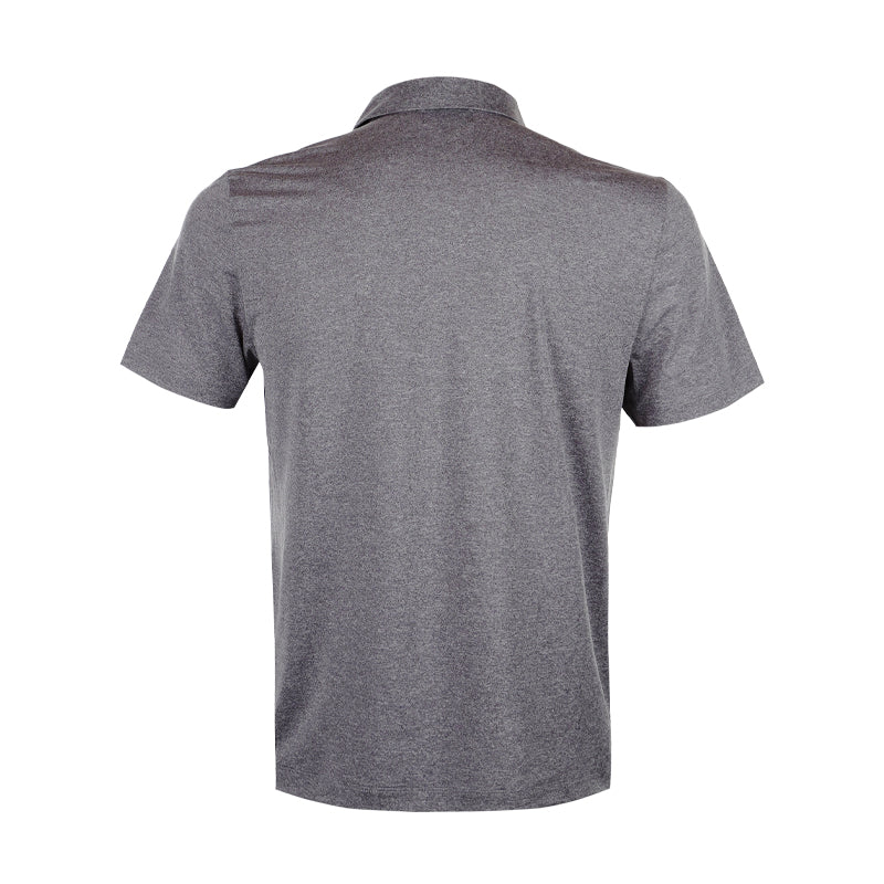 WAAC x Iron Head Essential Men's Polo (Grey Heather) - Image 2