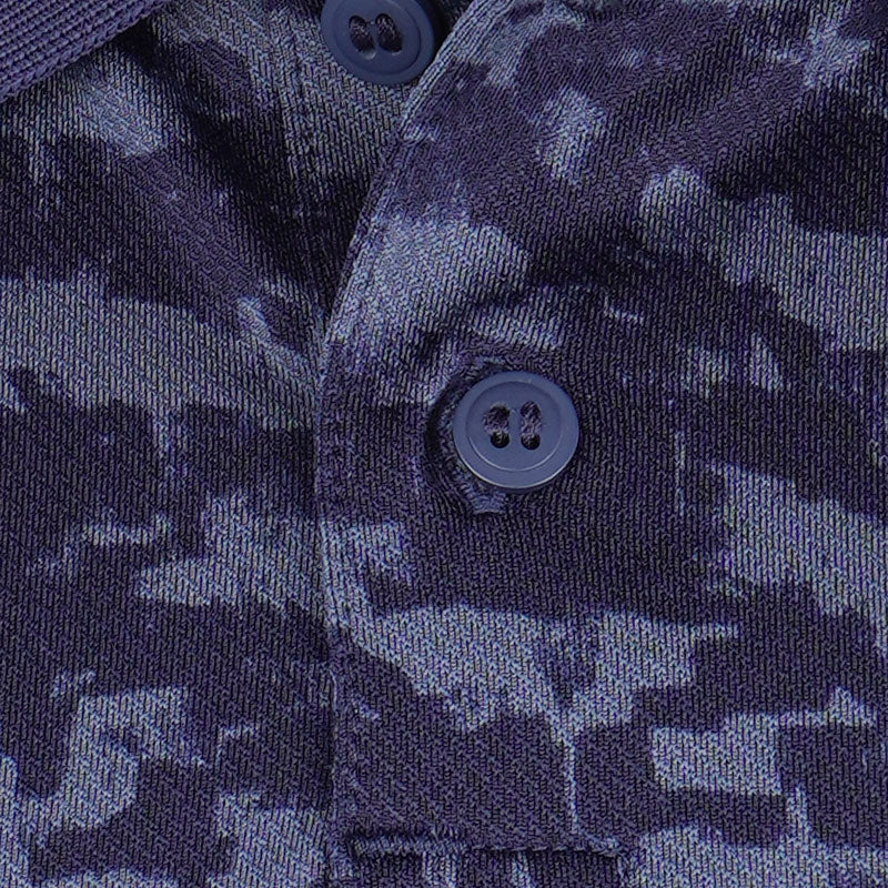 UNDER ARMOUR Matchplay Boy's Printed Polo (Midnight Navy) - Image 3