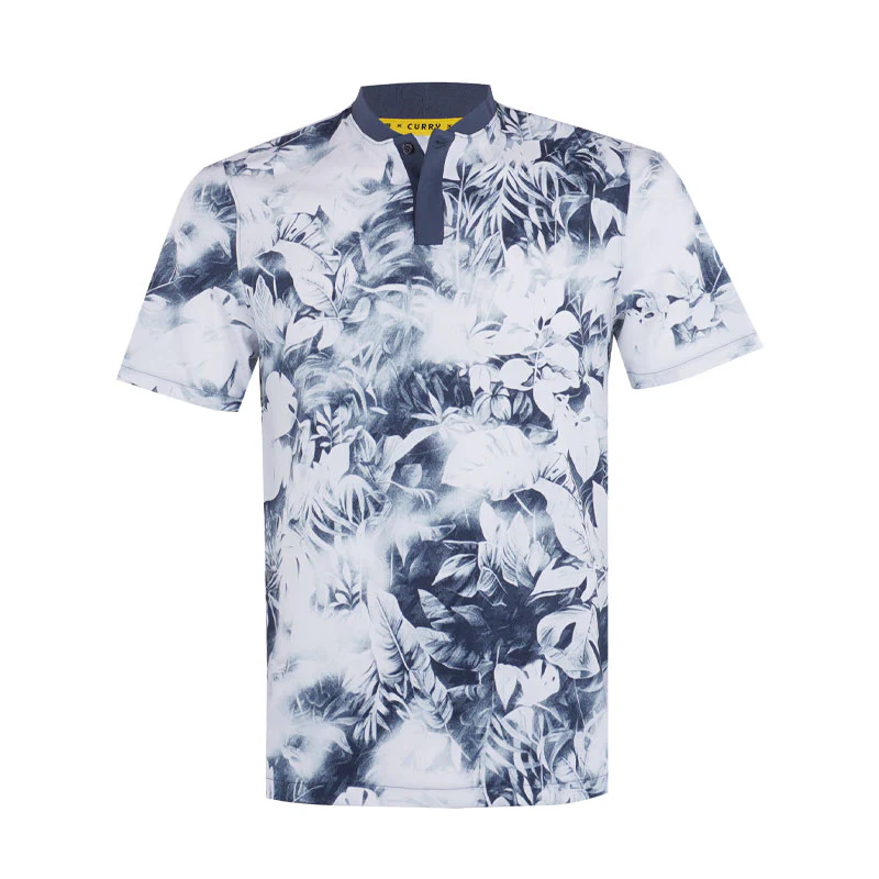 UNDER ARMOUR Curry Bomber Men's Polo (Downpour Grey)