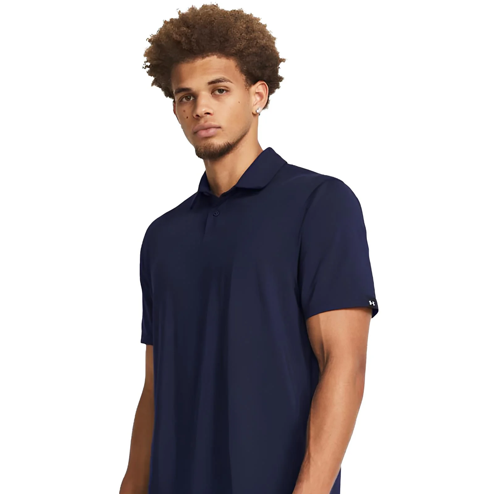UNDER ARMOUR T2G (2025) Men's Polo (Midnight Navy) - Image 3