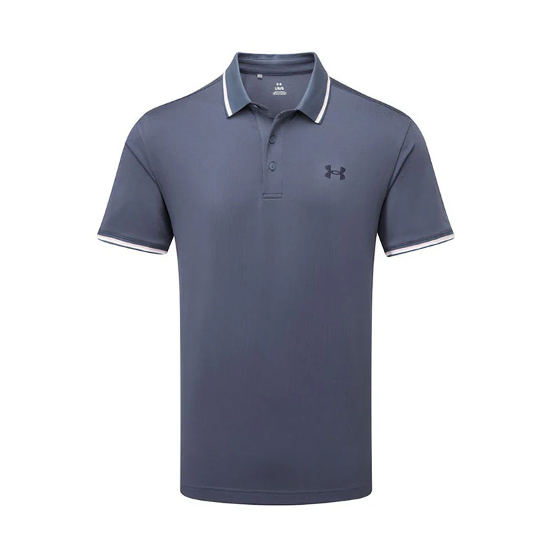 UNDER ARMOUR Playoff 3.0 Rib Men's Polo (Downpour Grey)