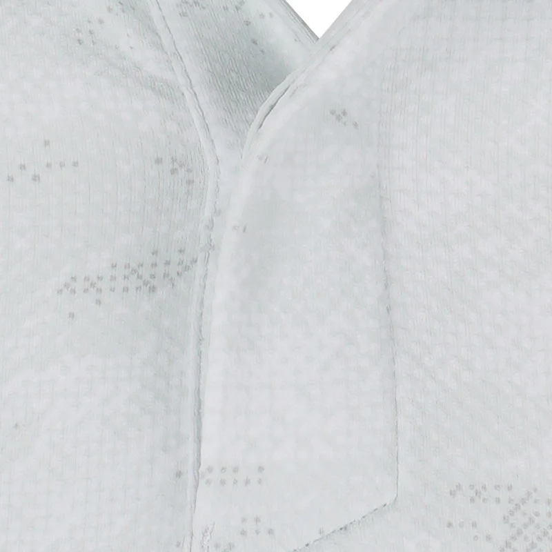 UNDER ARMOUR Drive Chill Printed Men's Polo (White) - Image 3