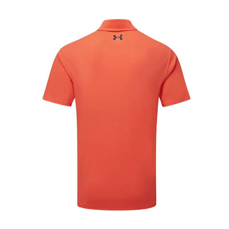 UNDER ARMOUR T2G (2025) Men's Pique Polo (Fire) - Image 2