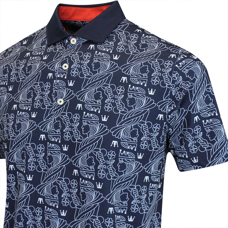 PUMA Pique Royal Men's Polo (Deep Navy/White) - Image 3