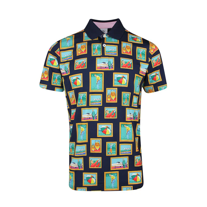 PUMA x Arnold Palmer Men's Polo (Deep Navy)