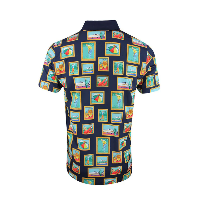 PUMA x Arnold Palmer Men's Polo (Deep Navy) - Image 2