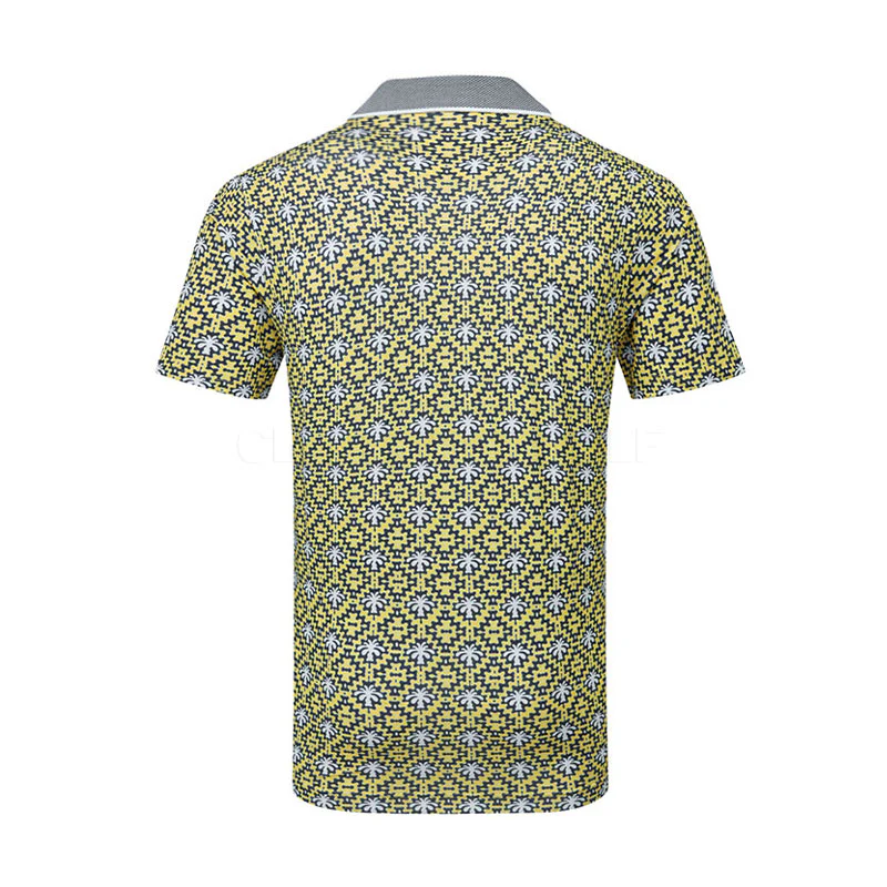 PUMA x PTC Tile Men's Polo (Sunny Yellow) - Image 2