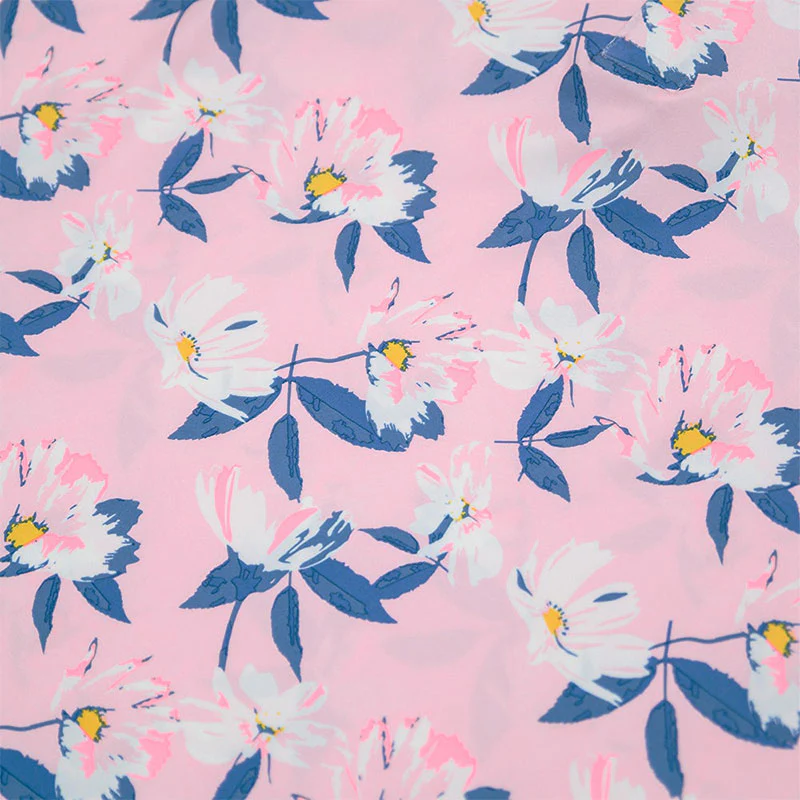 PUMA x Arnold Palmer Spring Florals Men's Polo (Pale Pink) - Image 4