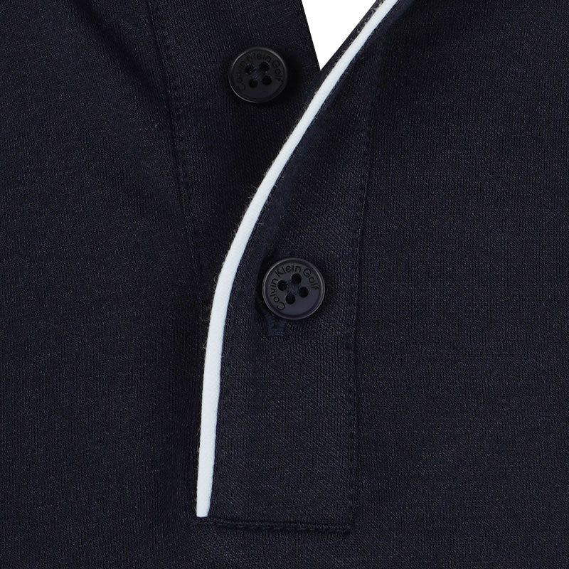 CALVIN KLEIN San Marcos Men's Polo (Navy) - Image 3