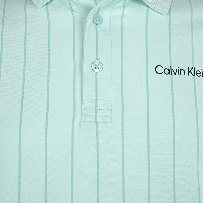 CALVIN KLEIN Cape Club Men's Polo (Light Jade) - Image 4