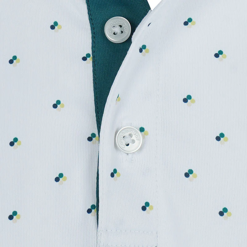 CALVIN KLEIN Riverton Men's Polo (White) - Image 3