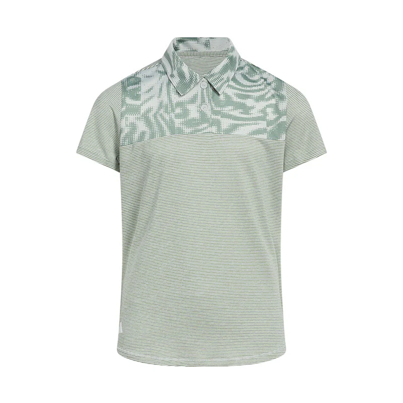 ADIDAS Ottoman Printed Girl's Polo (Silver)