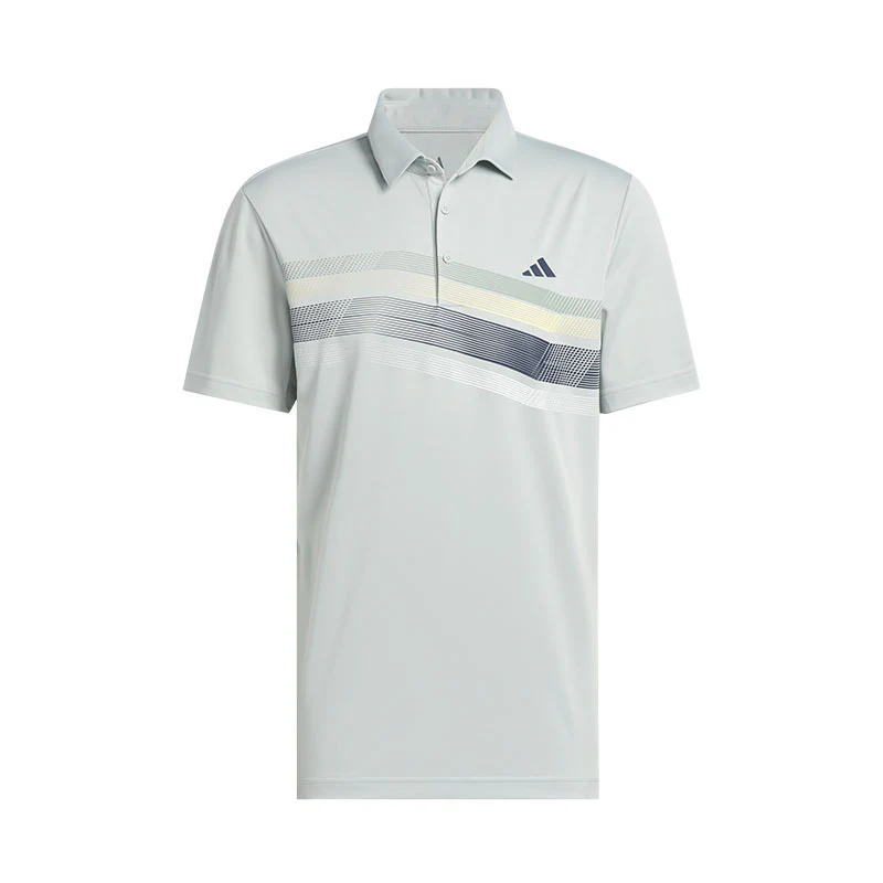 ADIDAS Core Chest Stripe Men's Polo (Silver)