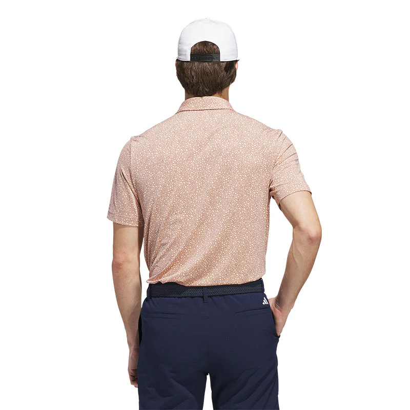 ADIDAS Ultimate365 Bunker Men's Polo (Coral) - Image 2