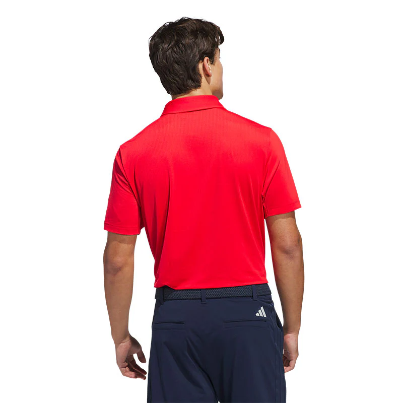 ADIDAS Ultimate365 Hybrid Men's Polo (Ruby) - Image 2