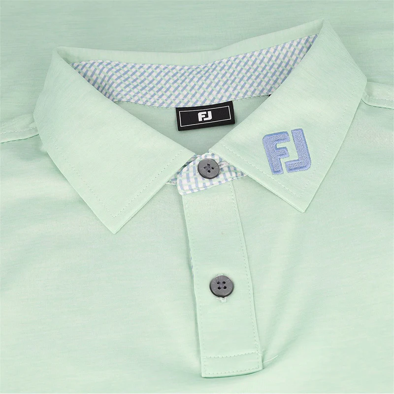 FOOTJOY Heather Isle Men's Polo (Green) - Image 3