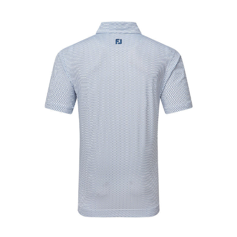 FOOTJOY Irongate Lisle Men's Polo (Bue) - Image 2