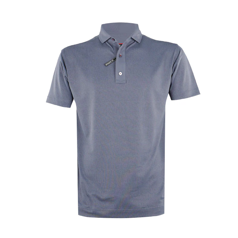 FOOTJOY Tonal Texture Pique Men's Polo (Grey)