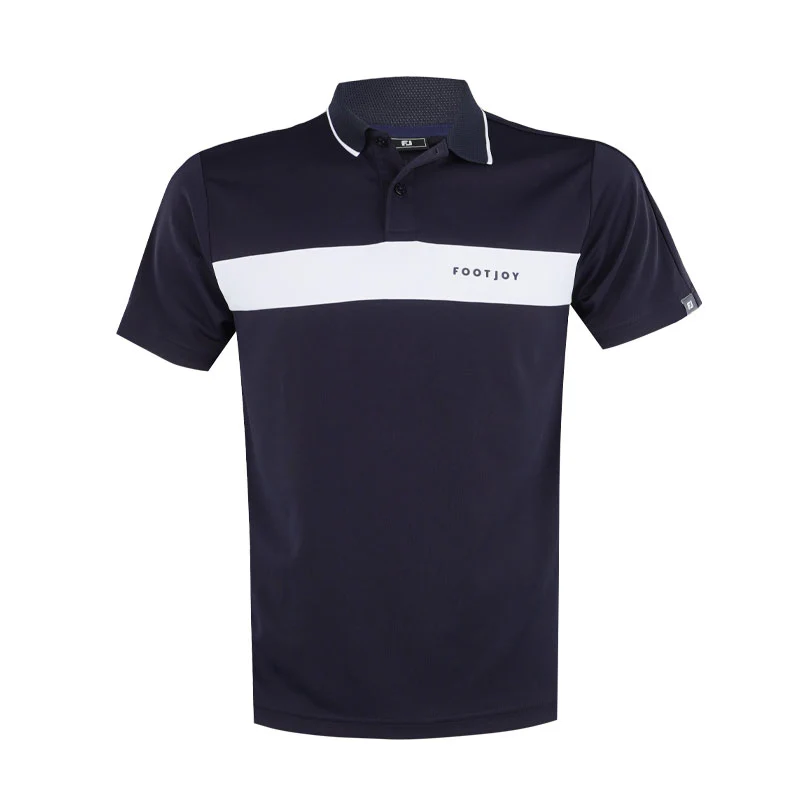 FOOTJOY Japan Chest Line Men's Polo (Navy)