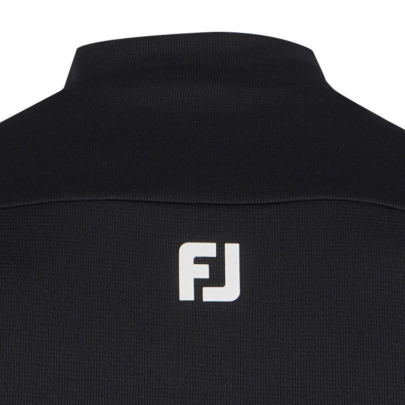 FOOTJOY Japan Bicolor Men's Mock Shirt (Black) - Image 4