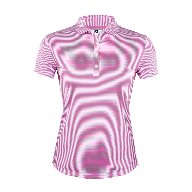 FOOTJOY Stripe Women's Polo (Purple)