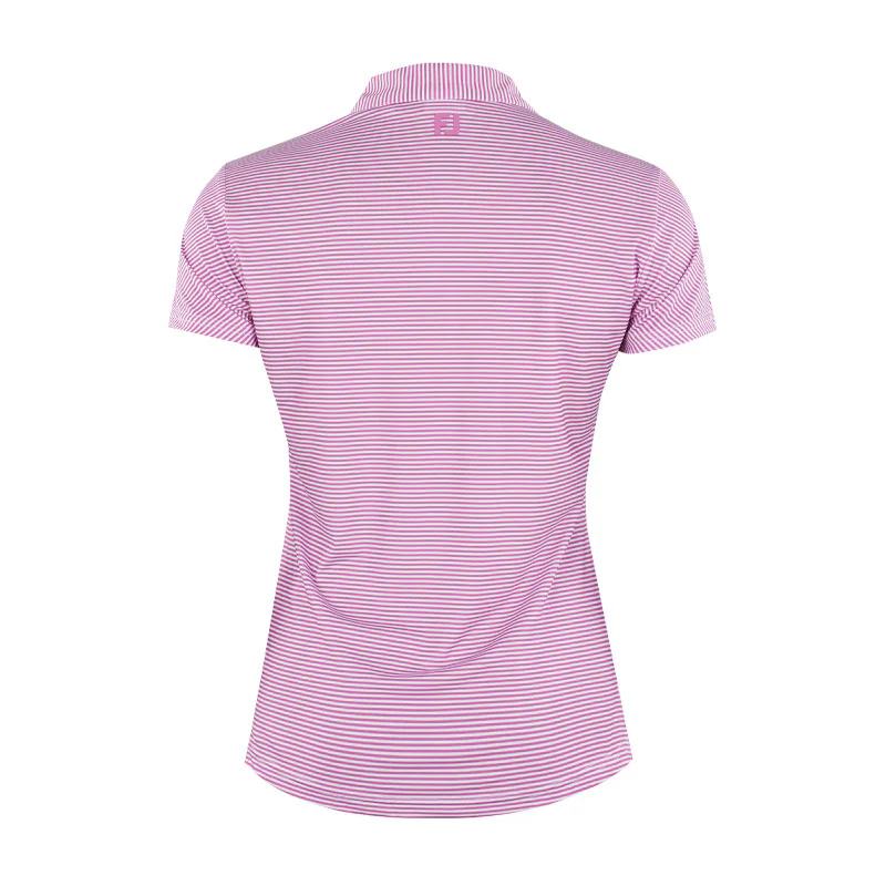 FOOTJOY Stripe Women's Polo (Purple) - Image 2