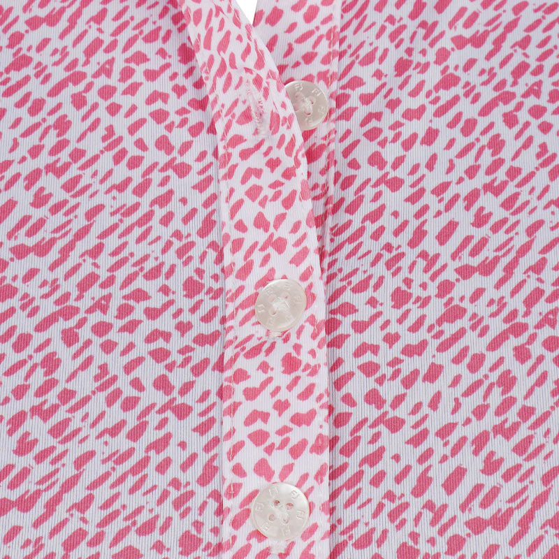 FOOTJOY Print Women's Polo (Pink) - Image 3