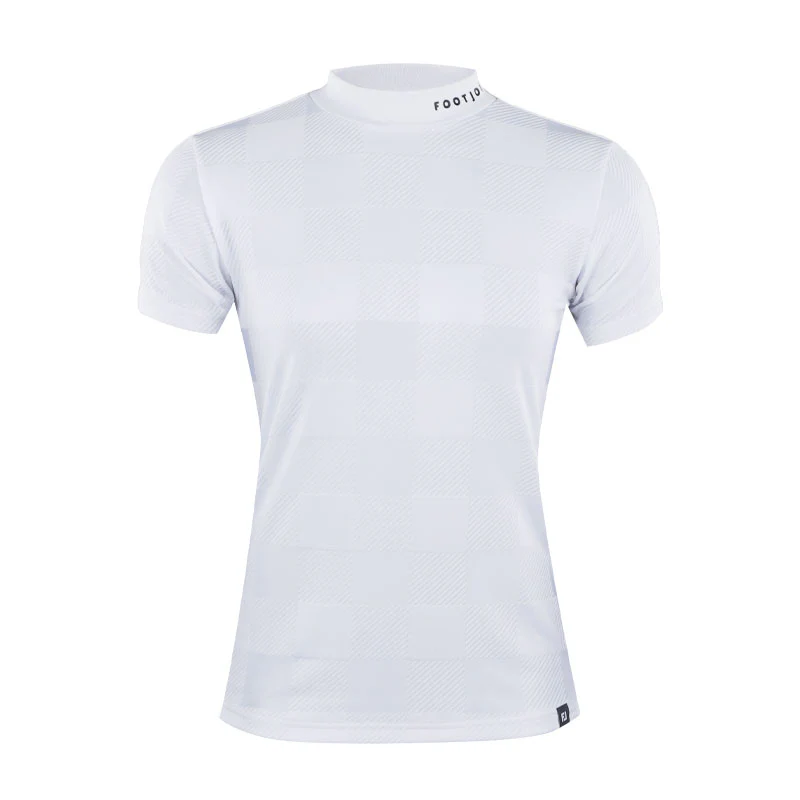 FOOTJOY Japan Jacquard Women's Mock Shirt (White)