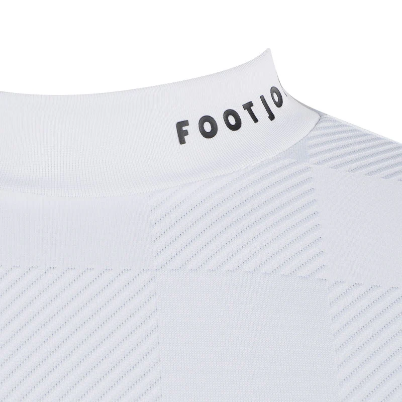 FOOTJOY Japan Jacquard Women's Mock Shirt (White) - Image 3